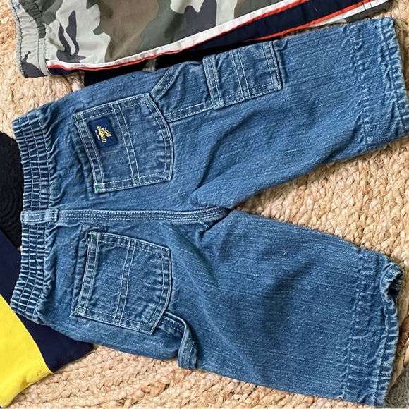 Vintage name brand 100% cotton baby boy clothing bundle denim jersey no flaws - Picture 6 of 9